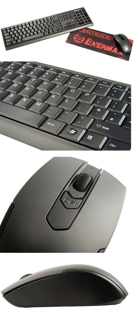 Enermax Briskie - набор из мыши и клавиатуры